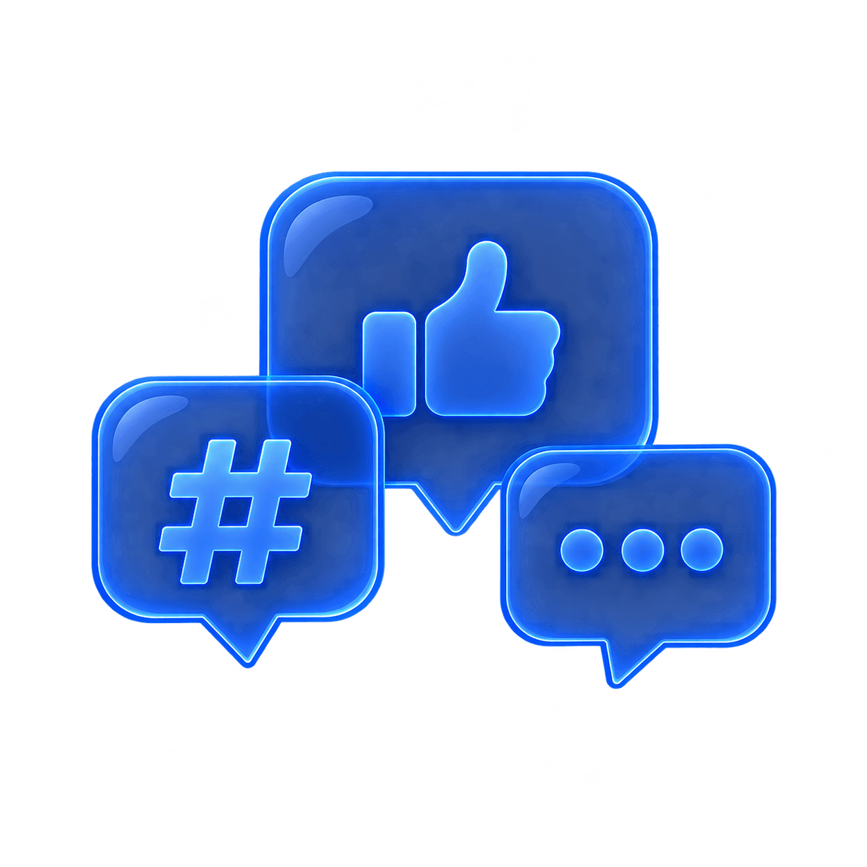 Illustration for Social media management
